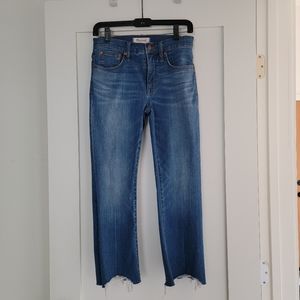 Madewell Cali demi boot cut jeans